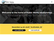 Tablet Screenshot of dpwsummit.com